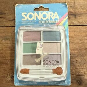 VTG 1980s NOS Sonora‎ Art Deco Eye Shadow EyeShadow Palette 1600 NEW Sealed